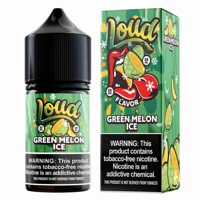 Green Melon Ice SALT by Loud – Melon Salt Nicotine E-Liquid