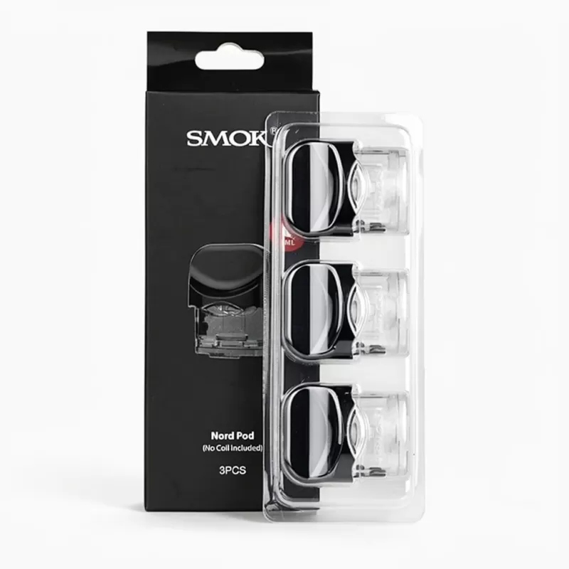 SMOK NORD Replacement Pods 3mL Refillable Capacity Vape
