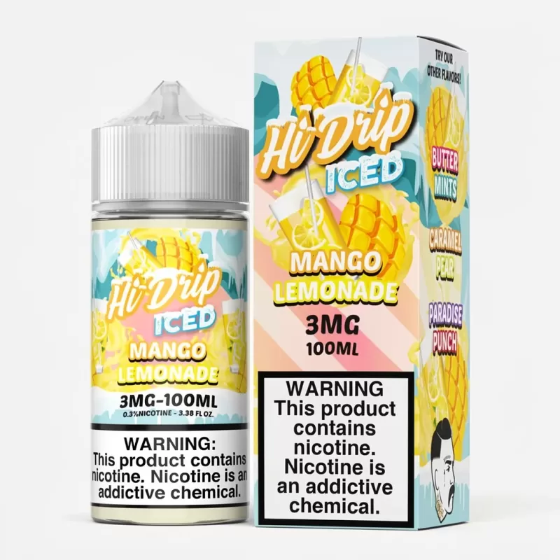 Mango Lemonade ICED – Hi Drip – 100mL – Icy Vape Juice