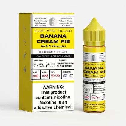 Banana Cream Pie – BSX Series – 60mL | Made in USA Vape