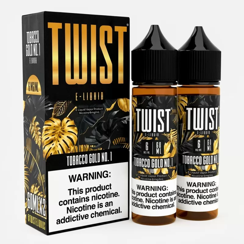 Twist E-Liquids Tobacco Gold No. 1 70% VG Vape Juice
