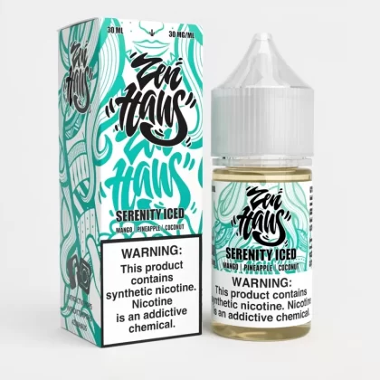 Serenity ICED SALT by Zen Haus 30mL Salt Nicotine E-Liquid
