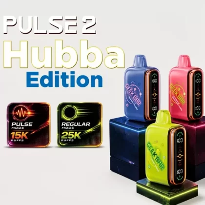 Geek Bar Pulse 2 25K Hubba Edition Dual Mesh Disposable Vape