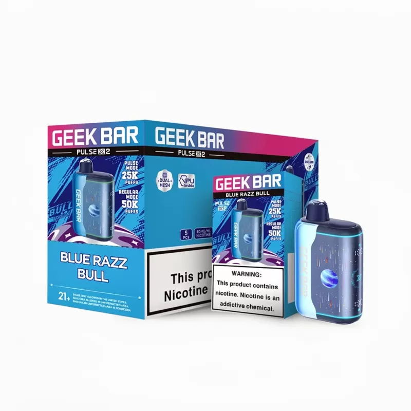Geek Bar Pulse 2 25K Hubba Edition Dual Mesh Disposable Vape - Image 2