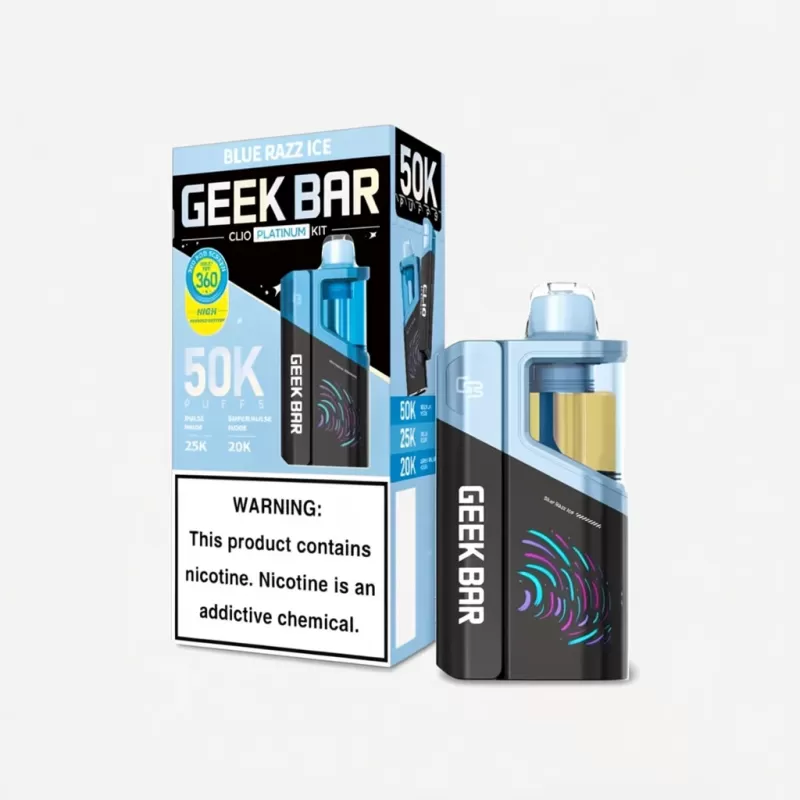 GEEK BAR Clio Platinum 50K – Dual Mesh – Disposable Vape - Image 2