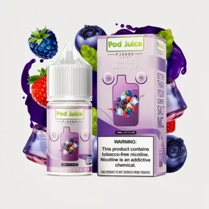 Triple Berry ICE PJ5000 SALT – 30mL – Nicotine Salt