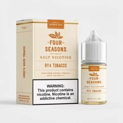 RY4 Tobacco SALT – Smooth Sweet Tobacco – Salt Nic
