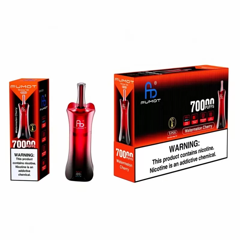 FUMOT Throne 70K Shisha – 0.4Ω Mesh Disposable Vape - Image 2