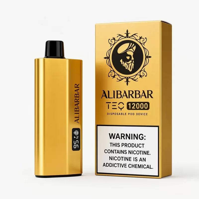 Alibarbar TEQ 12000 Watermelon Ice 12K Puffs Disposable Vape - Image 3