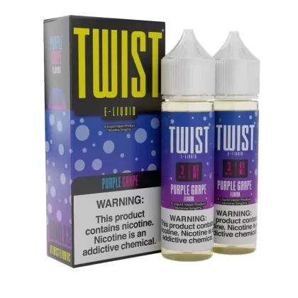 Twist e-Liquids Purple Grape eJuice | 120mL (2x60mL)