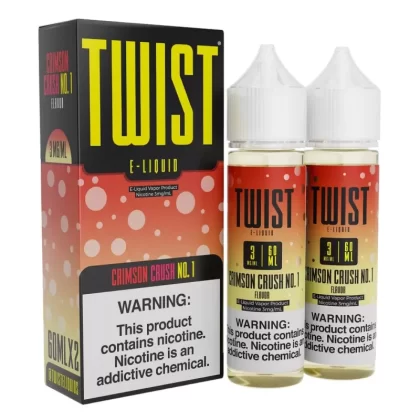 Twist e-Liquids Crimson Crush No. 1 eJuice | 120mL (2x60mL)