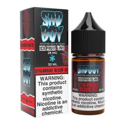 Sadboy Salt Fruit Line Strawberry Blood Ice eJuice | 30mL