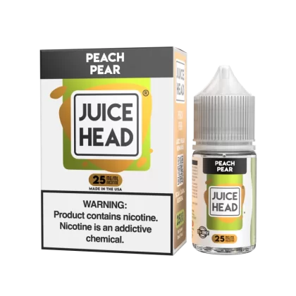 Juice Head Salt Peach Pear eJuice | 30mL