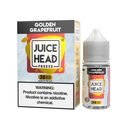 Juice Head Freeze Salt Golden Grapefruit eJuice | 30mL