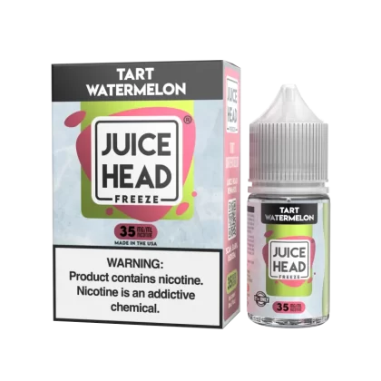 Juice Head Freeze Salt Tart Watermelon eJuice | 30mL