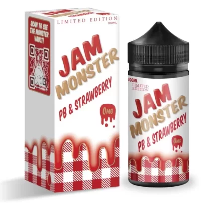 PB & Jam Monster Strawberry eJuice | 100mL