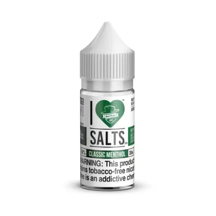 I Love Salts Classic Menthol eJuice | 30mL