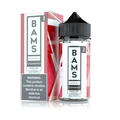 Bam’s Cannoli Strawberry Cannoli eJuice