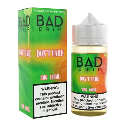 Bad Drip Don’t Care eJuice | 100mL