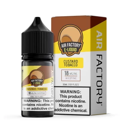 Air Factory Salt Custard Tobacco eJuice | 30mL