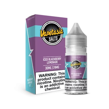 Vapetasia Salt Iced Blackberry Lemonade eJuice