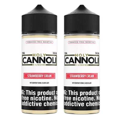 Holy Cannoli Strawberry Cream 2 Bottle Bundle