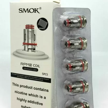 Smok RPM2 Meshed 0.16Ω Vape E-Cigarette Coils Pack of 5x Replacement