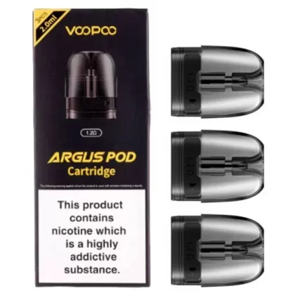 VOOPOO ARGUS PODS, 1.2Ω Cartridges, 3 pack
