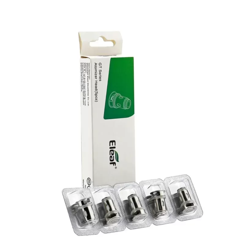 ELEAF GT COILS, Mesh 0.6Ω, GT 1.2Ω, GT Series Atomizer Heads, 5pk
