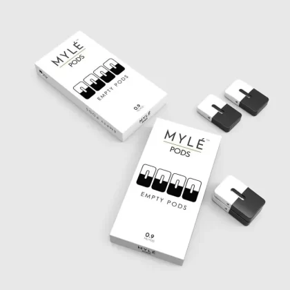 Mylé Empty Pod Cartridge 4pcs/pack ( shipping)