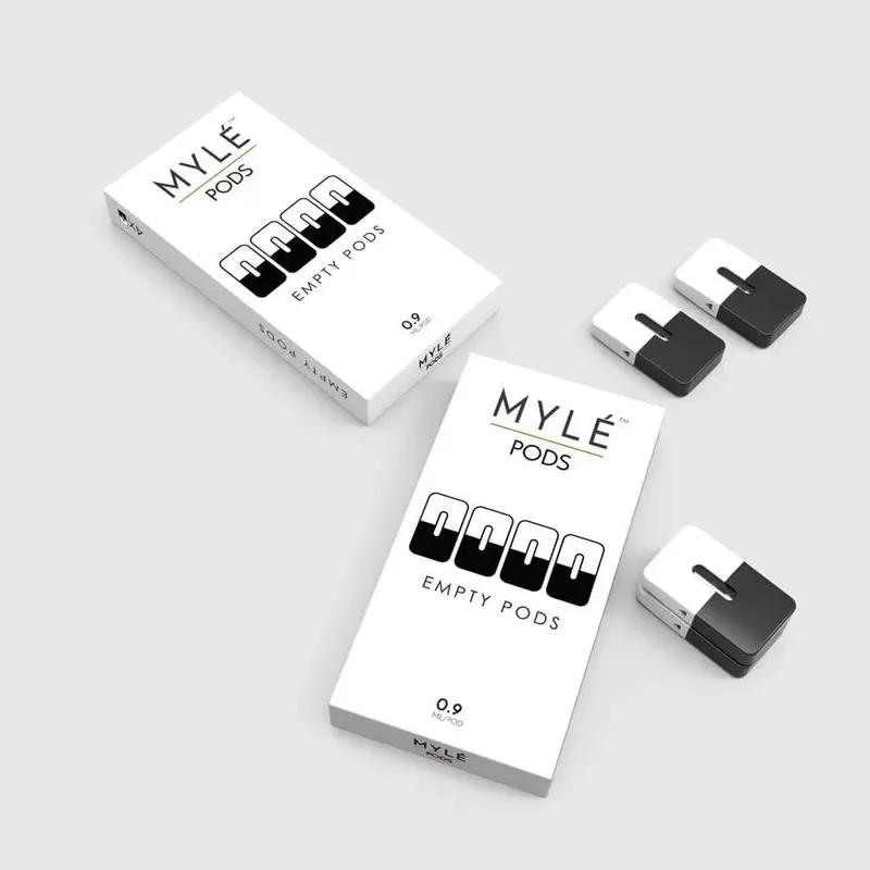 Mylé Empty Pod Cartridge 4pcs/pack ( shipping)