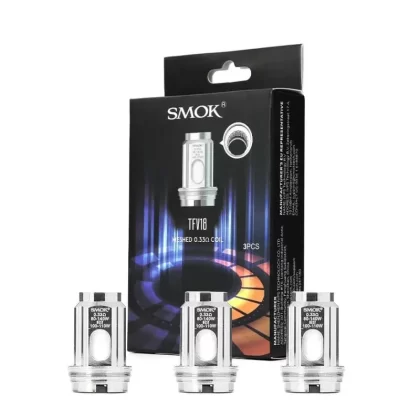 SMOK TFV18 0.33Ω Replacement Coils – Pack of 3