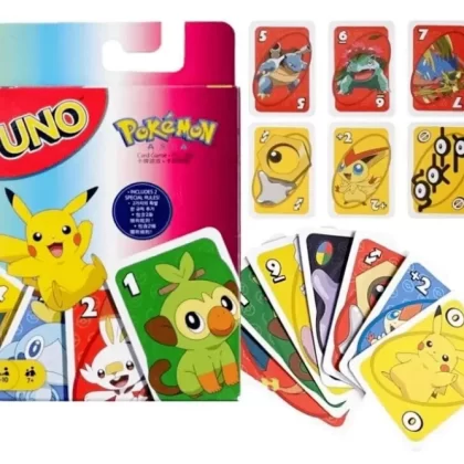 Pokémon UNO Family Card Game by Mattel – UK Seller (Brand Sealed)