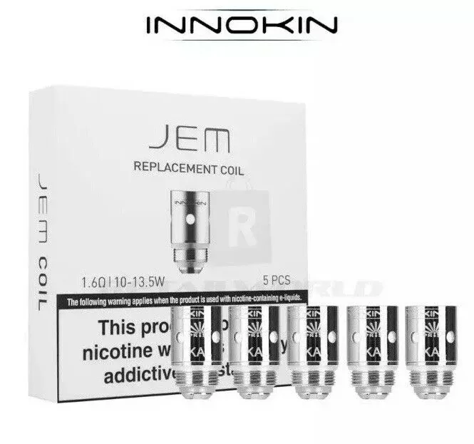 INNOKIN JEM COILS – Authentic 1.6Ω 10W-13.5W Coils Pack