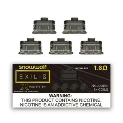 Snowwolf Exilis Pod System | 1.8Ω Coils | Pack of 5x
