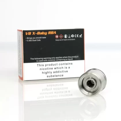 SMOK TFV8 X-Baby RBA – 0.35Ω