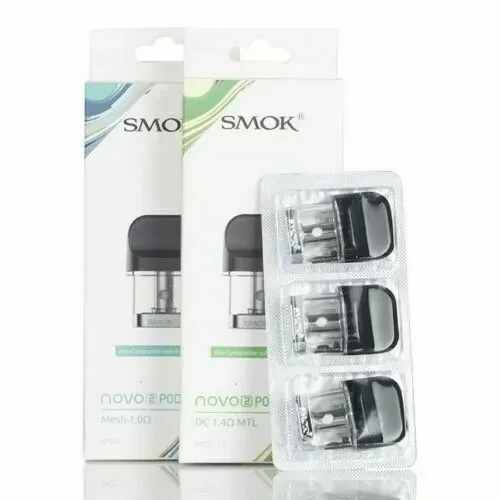 Smok NOVO 2 Pods Replacement Coils Cartridge Pack of 3x 1.4Ω MTL Mesh