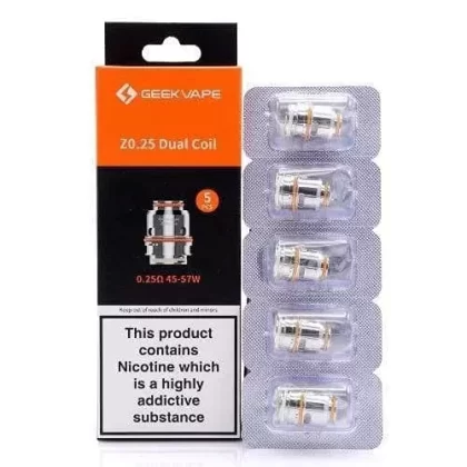 GeekVape Z Coils 0.25Ω 45-57W (5pk)