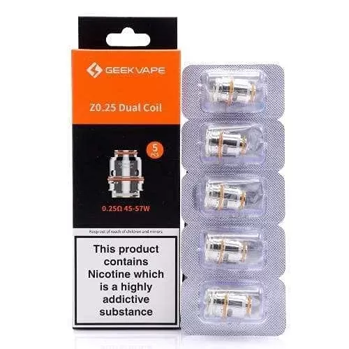GeekVape Z Coils 0.25Ω 45-57W (5pk)