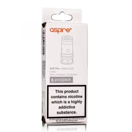 ASPIRE AVP PRO COILS, Pod Kit Replacement Vape Atomizer 0.65Ω Mesh &