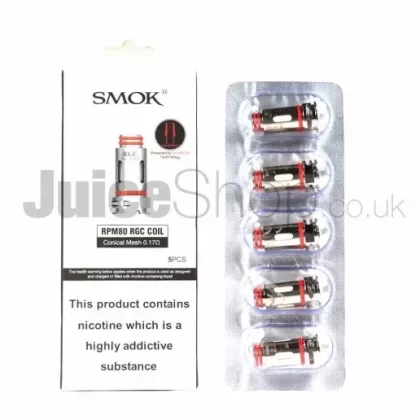 SMOK RPM80 RGC mesh Coils (0.17Ω)