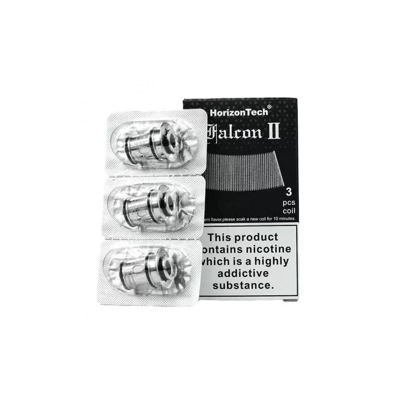 HorizonTech Falcon II (2) Sector Mesh E Cig Vape Atomizer Coils 0.14Ω