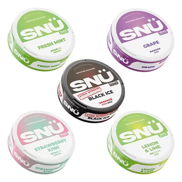 Snü Nicotine Pouches 20 Pack