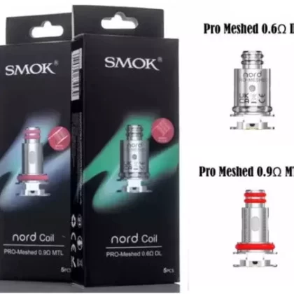 SMOK Nord Pro Mesh 0.6Ω DL 0.9Ω MTL Nord Pro Kit Coils UK