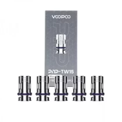 Voopoo PnP Replacement Coils TW20 0.2 Ω TW30 0.3 Ω TW15 0.15 Ω OHM (5