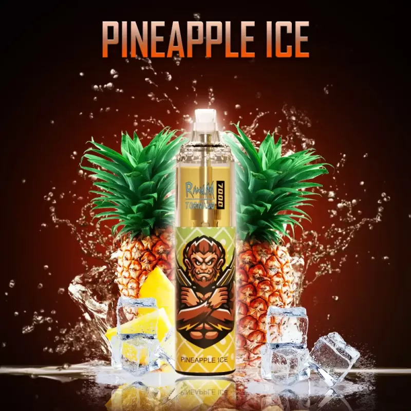 FUMOT Pineapple ice fumot Randm Tornado 7000 Puff Bar R and M 7000