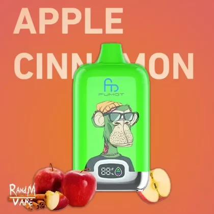 FUMOT Apple Cinnamon Randm Digital Box: RandM Tornado 12000 Disposable