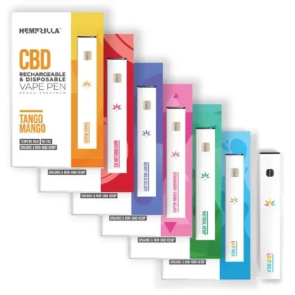 Hempzilla CBD Rechargeable and Disposable VAPE PEN