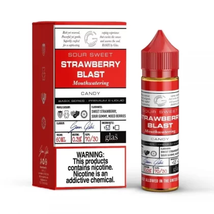 Glas – Basix Series – Strawberry Blast 60ml