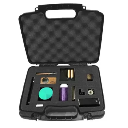 CLOUD/TEN 12″ Hard Travel Case with Padlock Rings and Customizable